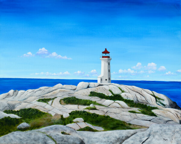 Peggy's Cove Lighthouse Print