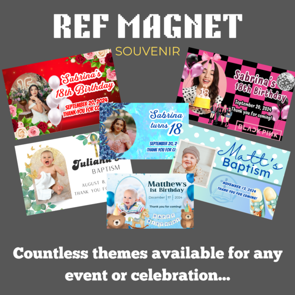 Ref Magnets - Personalized