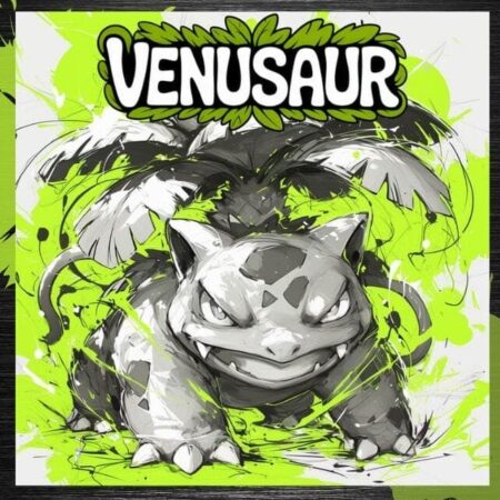 Verdant Power Venusaur HueForge Fan Art