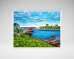 Fisherman's Wharf, Peggy's Cove Print