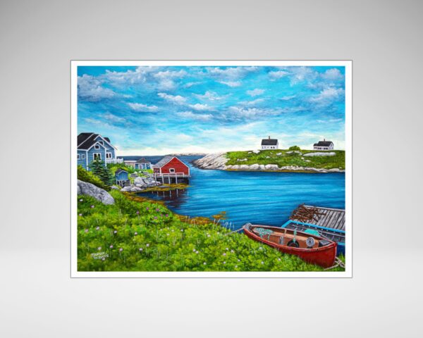 Fisherman's Wharf, Peggy's Cove Print