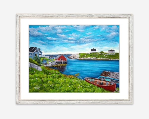 Fisherman's Wharf, Peggy's Cove Print