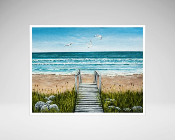 Crescent Beach Lockport Print