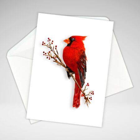 Cardinal Note Card