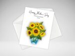 Bouquet of Sunflowers Mother's Day Card