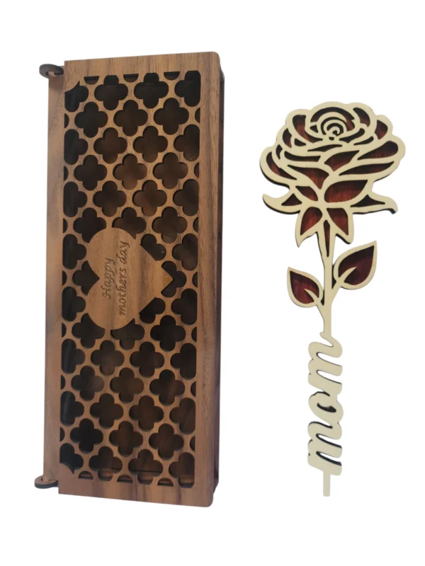 Mom Rose with Box