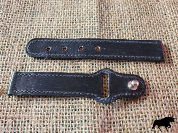 20mm hand made leather watch strap