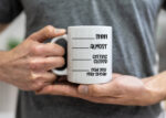 Silent Until Coffee Mug - Humorous 'Now You May Speak' Cup for Morning Rituals