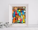 Yarmouth Buoy Wall Print
