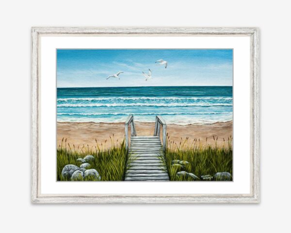 Crescent Beach Lockport Print
