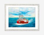 Nova Scotia Lobster Boat Print