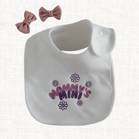 Mommy’s Mini — Embroidered Baby Bib | Mother's Day Gift