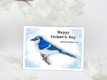 Blue Jay Father's Day Card