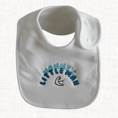 Mommy’s Little Man — Embroidered Baby Bib | Mother's Day Gift