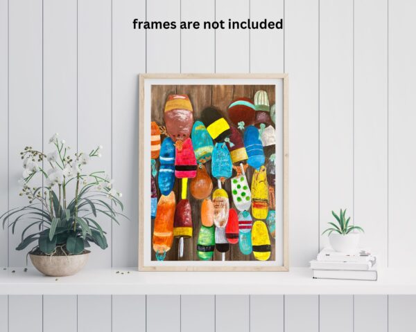 Yarmouth Buoy Wall Print