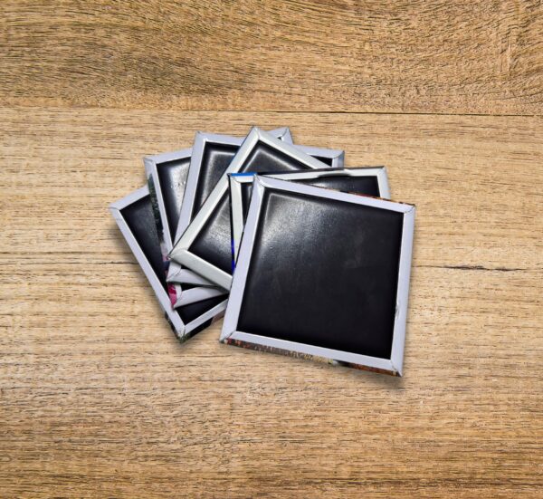 Custom Button Fridge Magnets – 2.5" x 2.5" Square | Personalized Picture Magnets