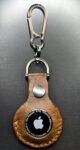 Apple Air Tag Holder Handcrafted from Premium Quality Veg-Tanned Leather