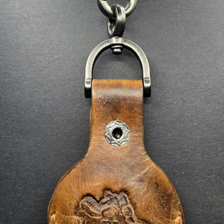 Apple Air Tag Holder Handcrafted from Premium Quality Veg-Tanned Leather