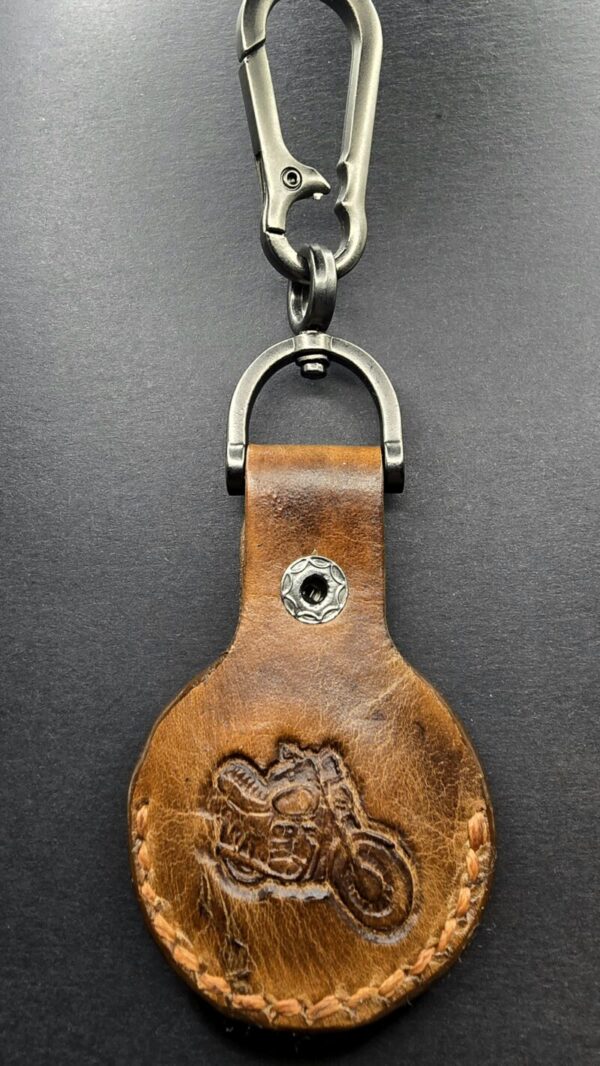 Apple Air Tag Holder Handcrafted from Premium Quality Veg-Tanned Leather