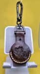 Brown Apple Air Tag Holder Handcrafted from Premium Quality Veg-Tanned Leather
