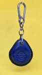 Mahogany Vegetable Tanned Leather Harley Davidson Key Fob Case