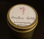 Butterfly Gold Tin Candle (by Scents in Fields)