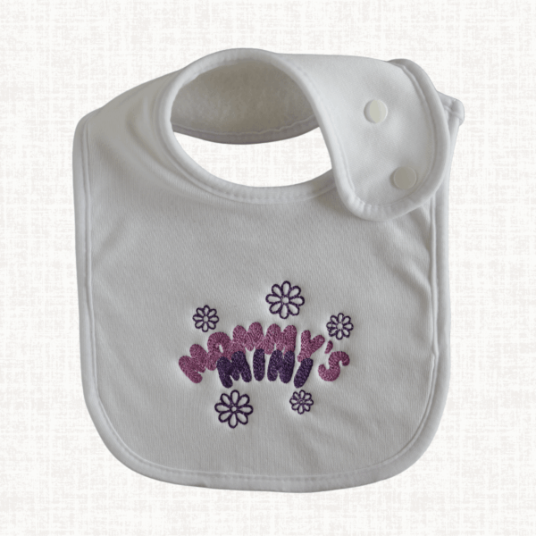 Mommy’s Mini — Embroidered Baby Bib | Mother's Day Gift