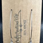 Shattered Marble Earrings - Green (Single)