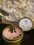 Cinnamon Gold Tin Candle (by Scents in Fields)