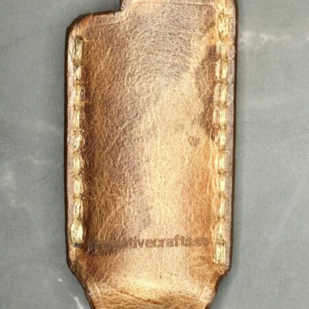 Leather Bic lighter case
