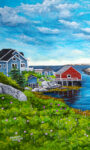 Fisherman's Wharf, Peggy's Cove Print