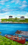Fisherman's Wharf, Peggy's Cove Print