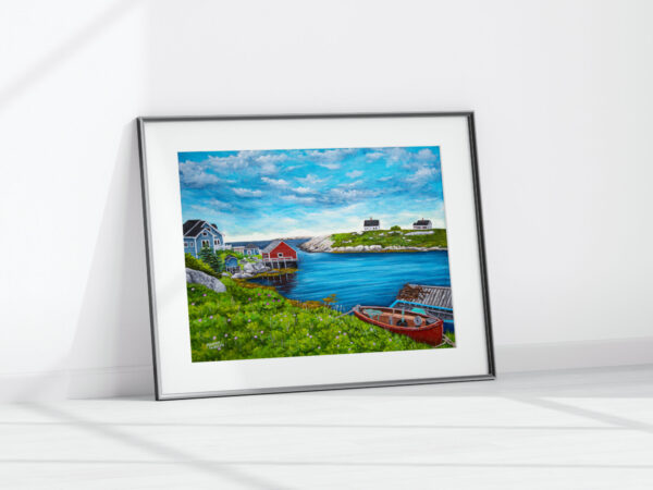 Fisherman's Wharf, Peggy's Cove Print