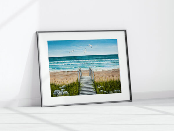 Crescent Beach Lockport Print