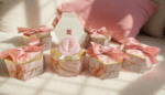 Custom Baby Girl Shower Soap Favors / Savons Personnalisés pour un Baby Shower de Fille