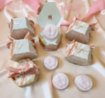 Custom Baby Girl Shower Soap Favors / Savons Personnalisés pour un Baby Shower de Fille