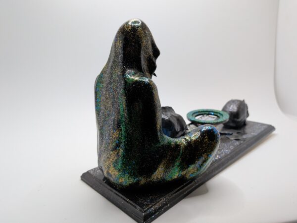 Grim Reaper mini candle holder