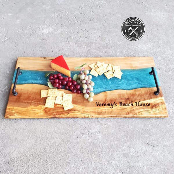 Olive & Epoxy Charcuterie Boards
