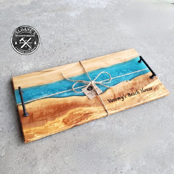 Olive & Epoxy Charcuterie Boards