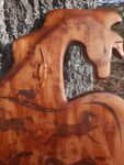 Horse Nation wooden cutting board/charcuterie board