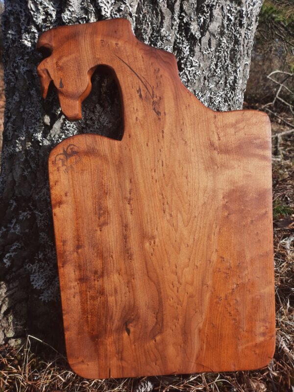 Horse Nation wooden cutting board/charcuterie board
