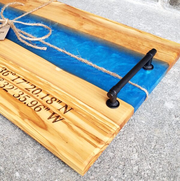 Olive & Epoxy Resin Charcuterie Boards