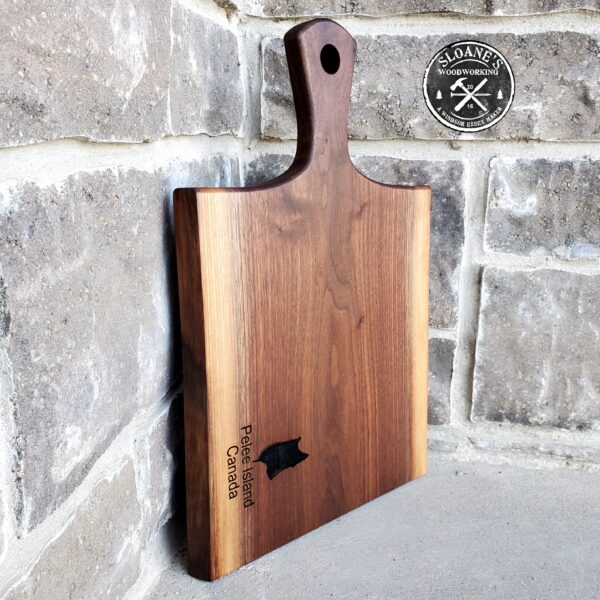 Live Edge Walnut Charcuterie Boards - Personalized