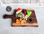 Live Edge Walnut Charcuterie Boards - Personalized