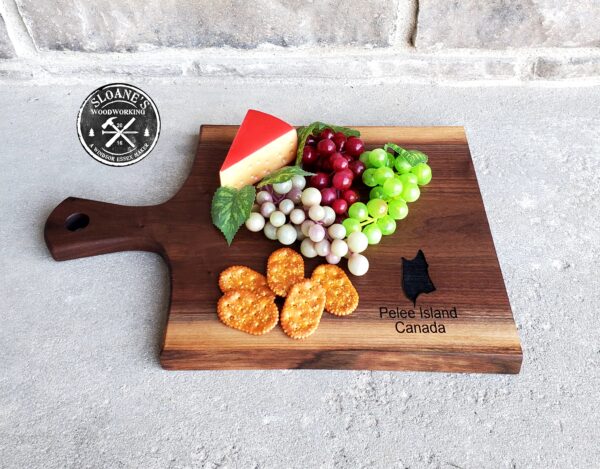 Live Edge Walnut Charcuterie Boards - Personalized