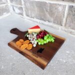 Live Edge Walnut Charcuterie Boards - Personalized