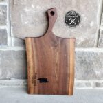 Live Edge Walnut Charcuterie Boards - Personalized