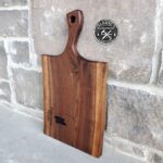 Live Edge Walnut Charcuterie Boards - Personalized