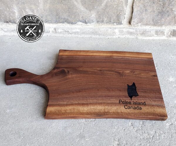 Live Edge Walnut Charcuterie Boards - Personalized