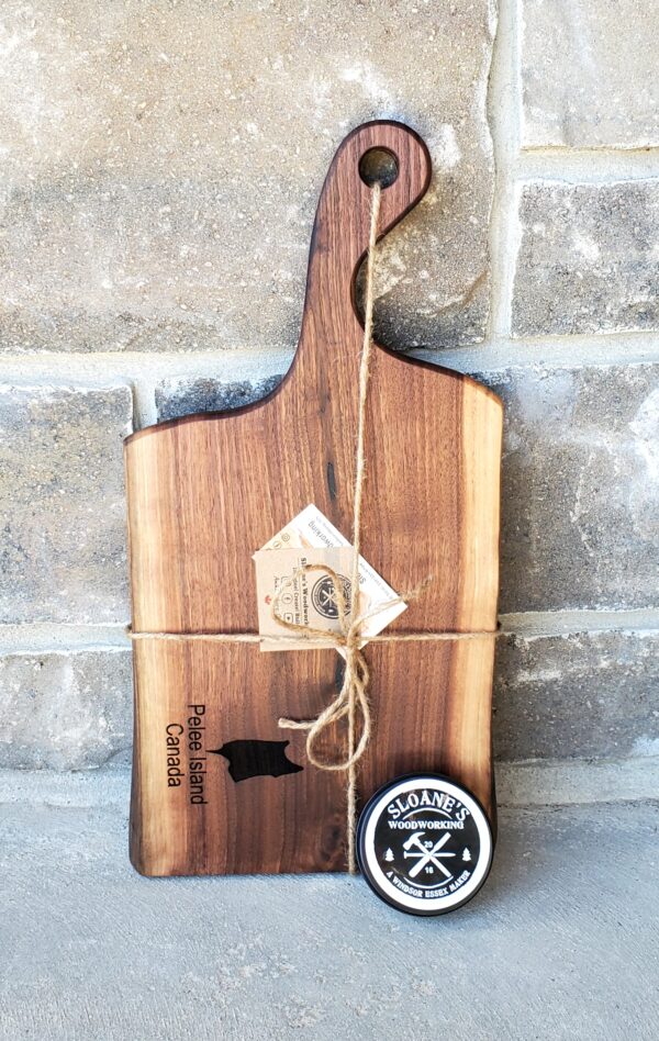 Live Edge Walnut Charcuterie Boards - Personalized